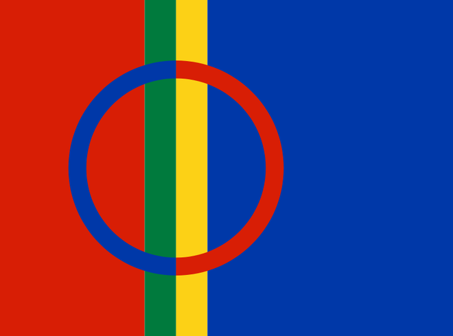 Samisk flagg Samisk flagg