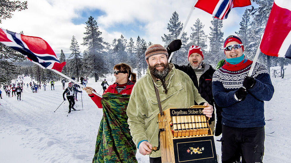 De neste tre årene vil Birkebeinerrennet, Birkebeinerrittet og Birkebeinerløpet bli sendt på Amedias sportsportal Direktesport. (Foto: Birken/Geir Olsen)