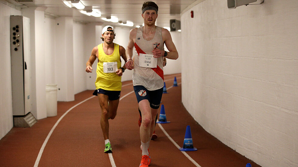 Magnus Erstad løp inn til en klar seier på Bisletts 50-kilometer. (Foto:Per Inge Østmoen)