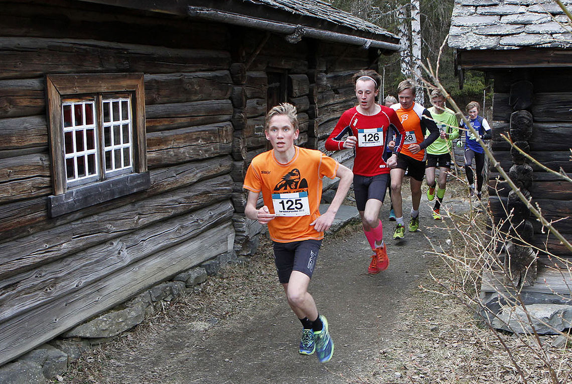 Alle Birkebeinere skal i år løpe gjennom friluftsmuseum Maihaugen på Lillehammer. (Foto: Jørgen Skaug/Maihaugen og Birken)