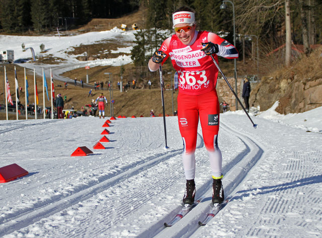 Helene Marie Fossesholm får sin VM-debut som senior. (Foto: Bjørn Hauge)