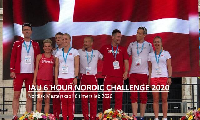 Toppbildet på arrangørens hjemmeside viser det danske landsholdet i ultraløp 2018. Foreløpig savner de konkurrenter i Nordisk mesterskap på 6-timers. (Arrangørfoto)