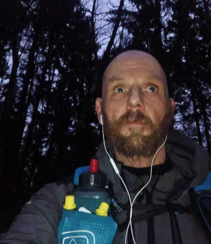 Leif Abrahamsen løp det 260 km lange Legends Trail som trening før Barklay Marathons. (Arrangørfoto)