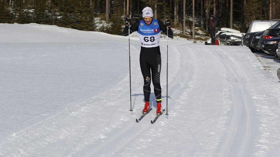 John Christian Deighan Hanssen, som vant alle Moraløp mellom 2011 og 2019, mot mål i 2020. (Foto: Jan Erik Bakken)