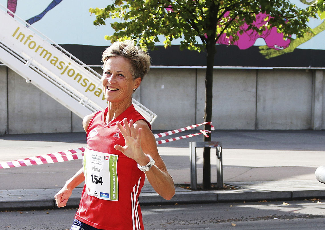 Nina Wavik Ytterstad har trent etter Marius Bakkens 100 day Marathon Plan til alle sine 20 maratonløp. I denne artikkelen forteller hun om hvordan programmet er bygd opp, og hun gir smakebiter på innholdet. (Foto: Runar Gilberg) 