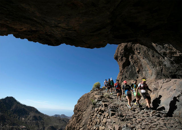 Transgrancanaria byr på bratte bakker både opp og ned. (Foto: arrangøren)