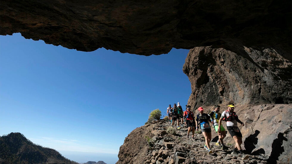 Transgrancanaria byr på bratte bakker både opp og ned. (Foto: arrangøren) 