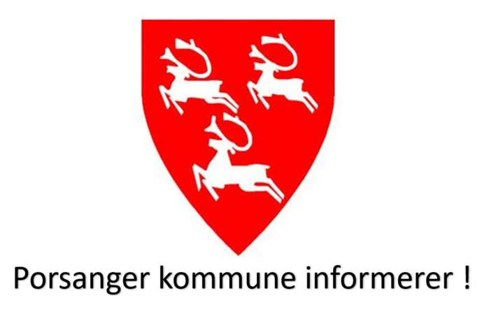 Kommunen informerer med logo og tekst Kommunen informerer med logo og tekst