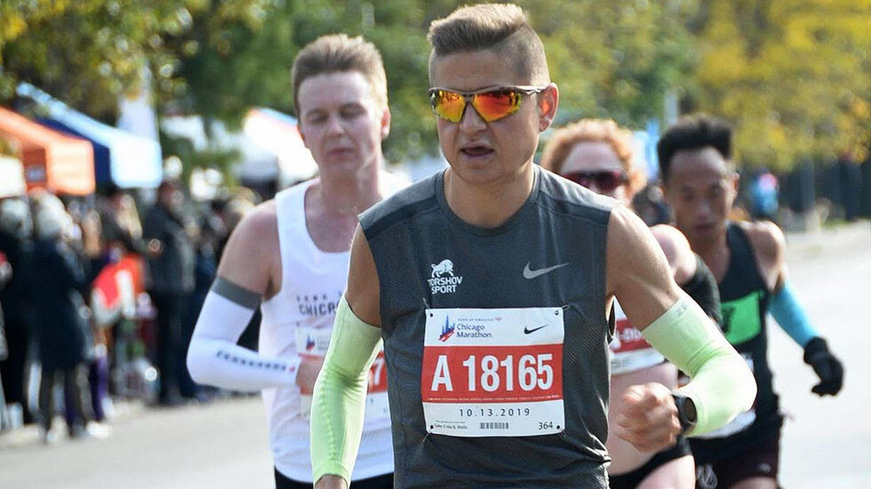 Andreas Grøgaard ble månedens verver i Kondis i februar. Foto: Marathonphoto
