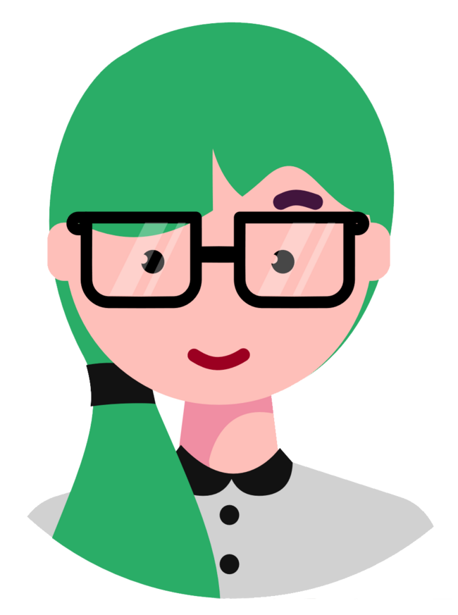 Kari har grønt hår. Noe spesielt kanskje, men hun har valgt det selv og begrunnet det med at det er samme farge som i kommunevåpenet.