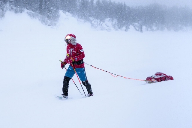 Frode på dag 1 av ITI-350. (Foto: Mark Smith)