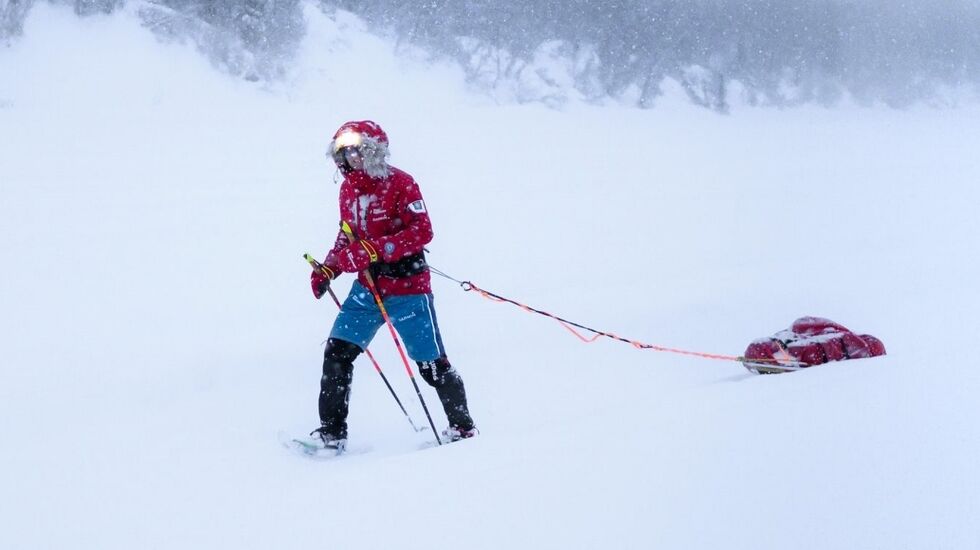Frode på dag 1 av ITI-350. (Foto: Mark Smith)