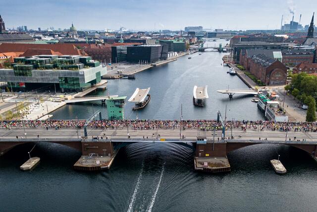 Fra fjorårets maraton i København. (Foto: Camilla Hylleberg)