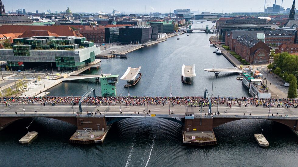 Fra fjorårets maraton i København. (Foto: Camilla Hylleberg)