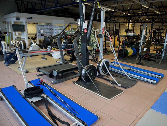 Trening på stakemaskin er god og effektiv trening når tiden ikke strekker til eller skiforholdene utendørs er dårlige. (Alle foto: Bjørn Johannessen)