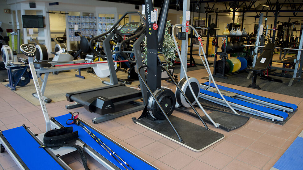 Trening på stakemaskin er god og effektiv trening når tiden ikke strekker til eller skiforholdene utendørs er dårlige. (Alle foto: Bjørn Johannessen)