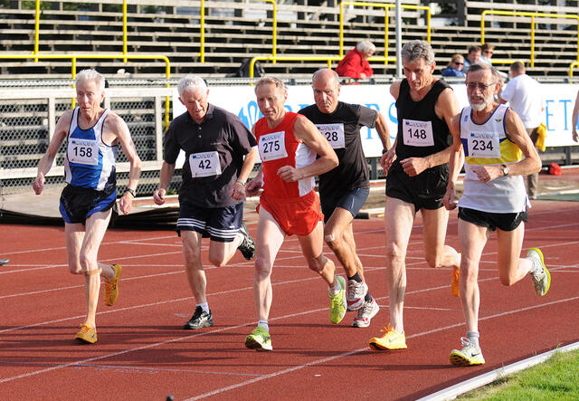 I år blir det ikke noe veteran-NM på bane, men det vil forhåpentligvis bli muligheter både i terrenget og på halv- og helmaraton. (Foto: Rolf Bøhn)