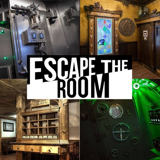 Illustrasjon escape-room
