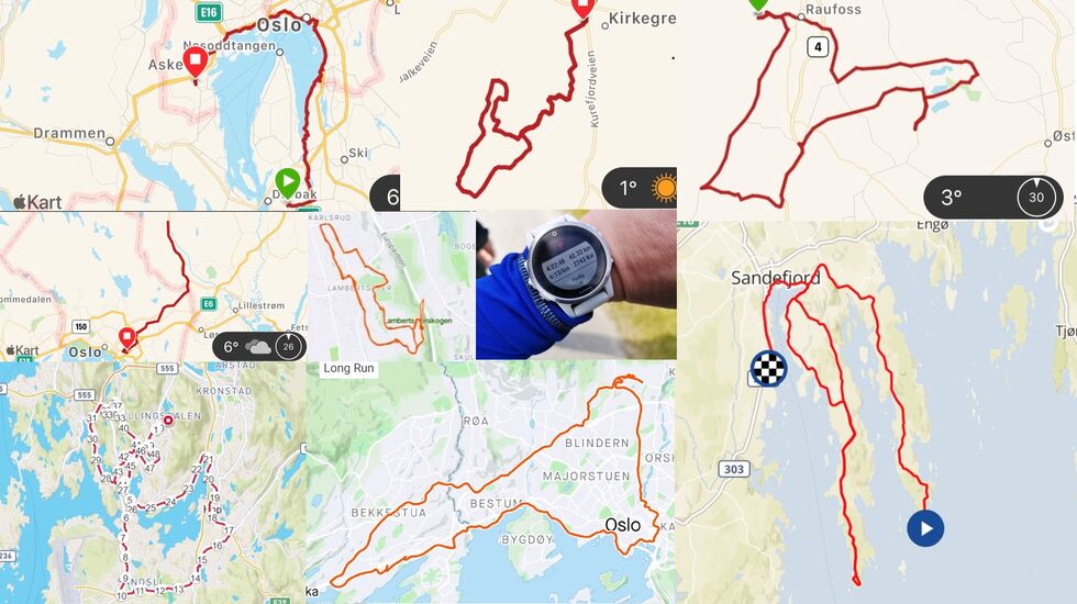 15 løpere, 14 ulike løyper fra ulike steder i Norge. Se og bli inspirert.