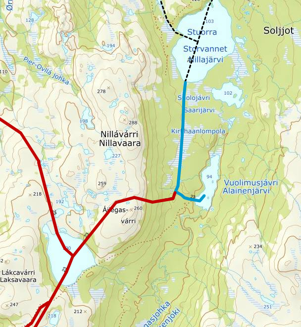 Åpner deler av skuterløype 23