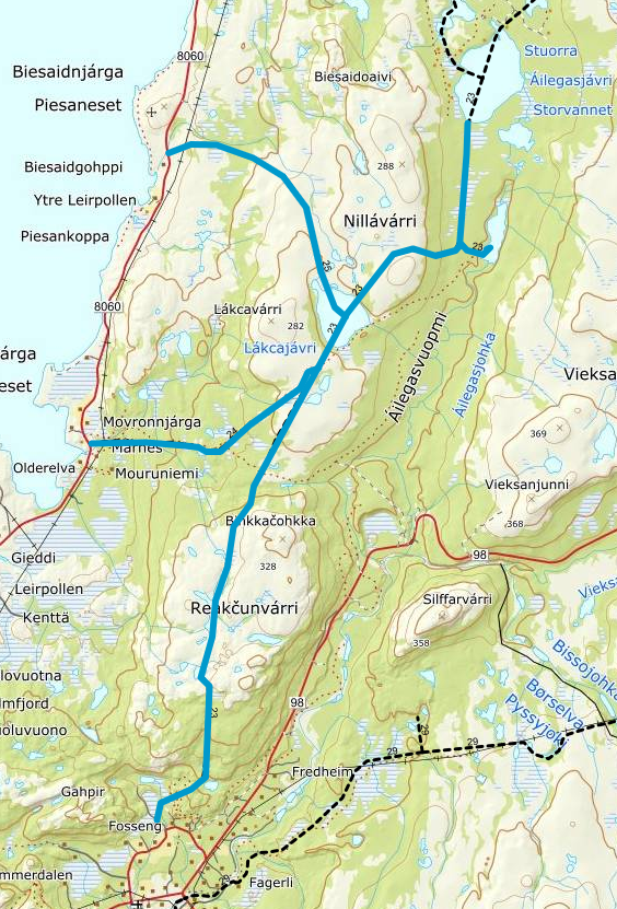 Åpner skuterløype 23, 24 og 25