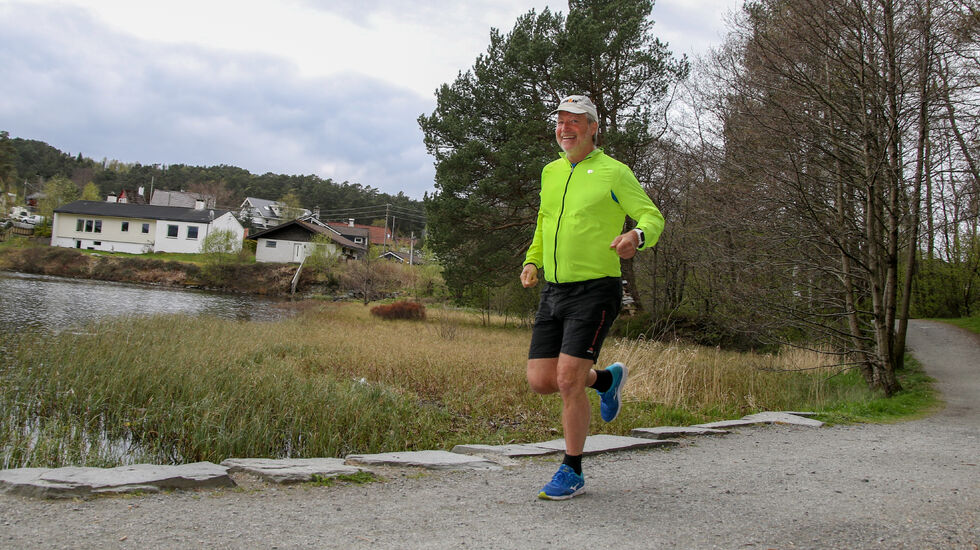 Sommerens mål: Hva med å sette seg deltakelsen i et halvmaraton, enten det er et ordinært løp eller virtuelt, som mål for sesongen? Treningsveileder Per Gunnar Alfheim gir her gode råd på veien. (Foto: Arne Dag Myking)