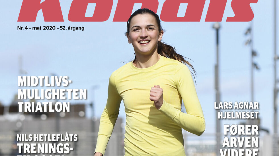 Sjøl om Sigrid Jervell Våg setter løpegleden i høysetet, så trener hun samtidig for å bli en så god løper som mulig. (Foto: Bjørn Johannessen)