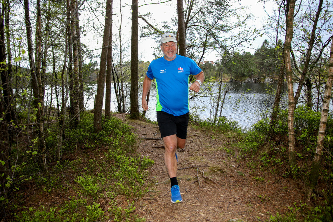 Per Gunnar Alfheim er en erfaren maraton- og ultraløper. (Foto: Arne Dag Myking)