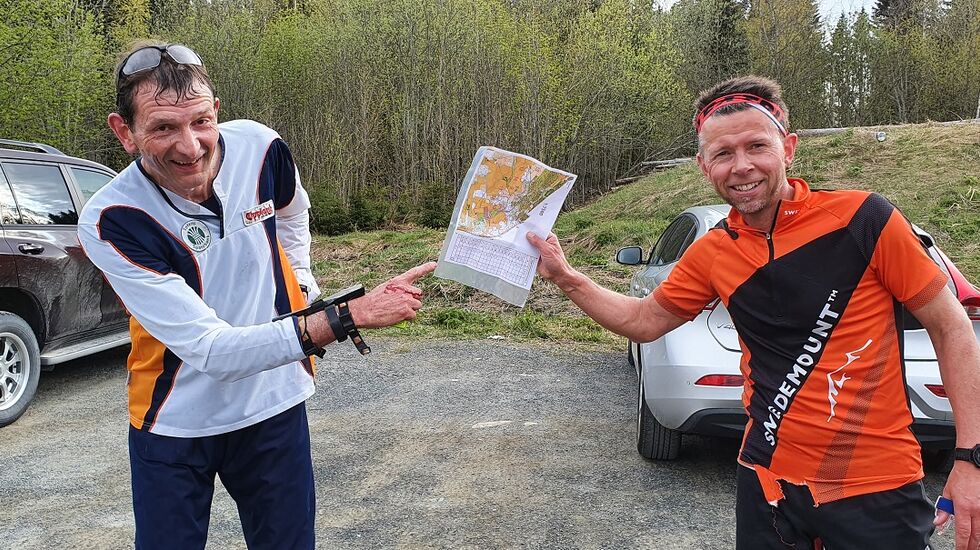 Fant rundt i litt rufsete terreng. (Foto: Stein Arne Negård)