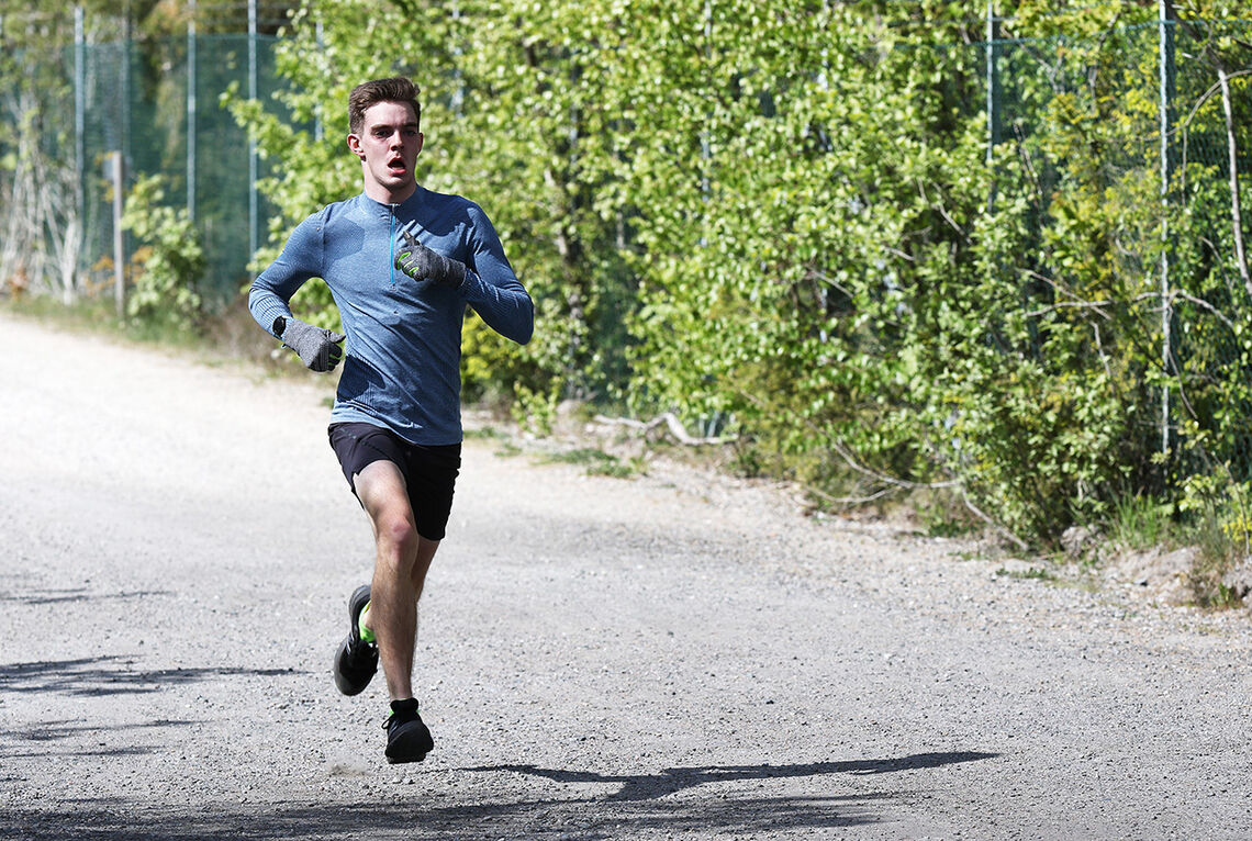 Ola Daniel Johannessen vant årets første løp i Søndagsløpet. Og det på selveste nasjonaldagen. (Alle foto: arrangøren)