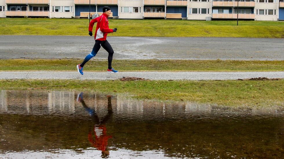 Restitusjonstrening: Det er viktig at den rolige restitusjonsløpeturen går sakte nok. Illustrasjonsfoto: Arne Dag Myking
