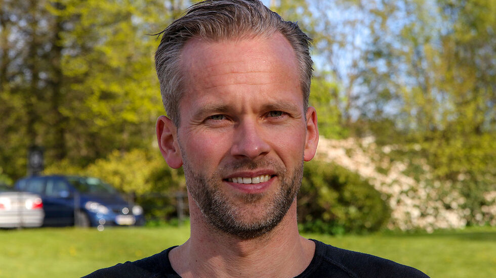 Sjur Breistein er en triatlet som ikke har problemer med å trene mye i tider med hjemmekontor. (Foto: Arne Dag Myking)