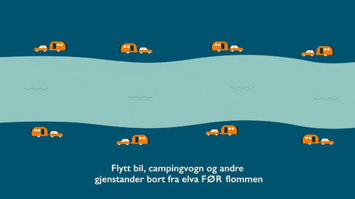 Flom - flytt utstyr