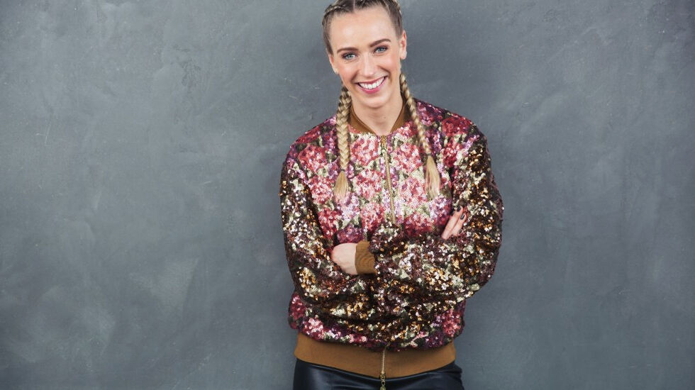 TV2-programleder Katarina Flatland Dobloug har noen faste løperunder hun elsker å sette rekord i. (Foto: Øyvind Ganesh Eknes / TV2)