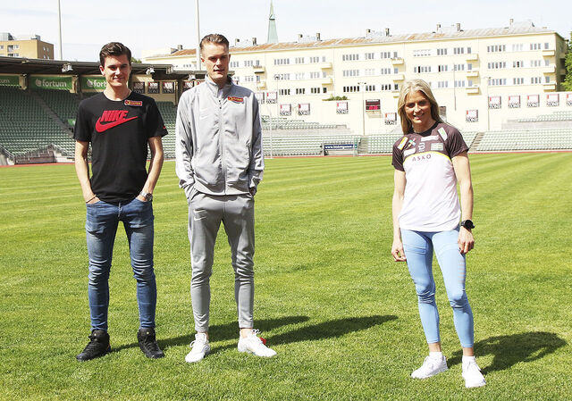 Hele Team Ingebrigtsen (her representert ved Jakob og Filip) skal løpe Impossible Games. Det samme skal Therese Johaug. (Foto: Runar Gilberg)