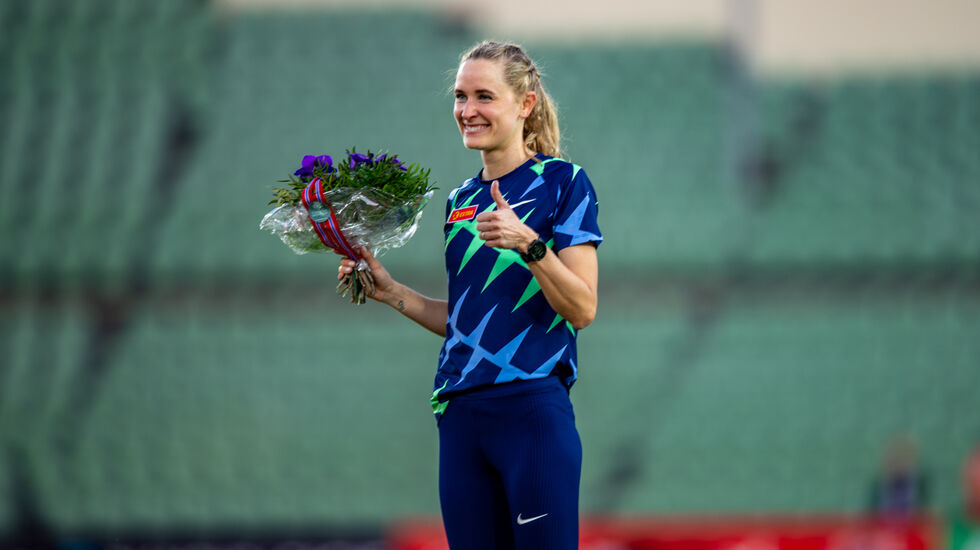 Hedde Hynne kunne tirsdag kveld omsider notere seg som norsk rekordholder på 800 m. (Arkivfoto: Samuel Hafsahl)