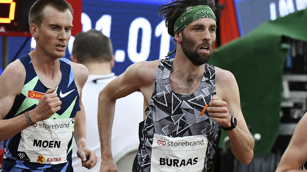 På Bislett torsdag ettermiddag fikk vi et gledelig gjensyn med Sindre og Sondre løpende hakk i hæl på hverandre. (Foto: Bjørn Johannessen)