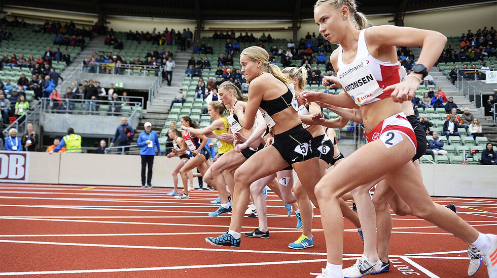 Pernille Karlsen Antonsen var en av veldig mange som satte pers under Tyrvinglekene. (Arkivfoto: Bjørn Johannessen) 