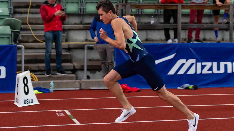 Jakob Ingebrigtsen leverte nok et sterkt løp og utklassa konkurrentene. (Arkivfoto: Samuel Hafsahl)