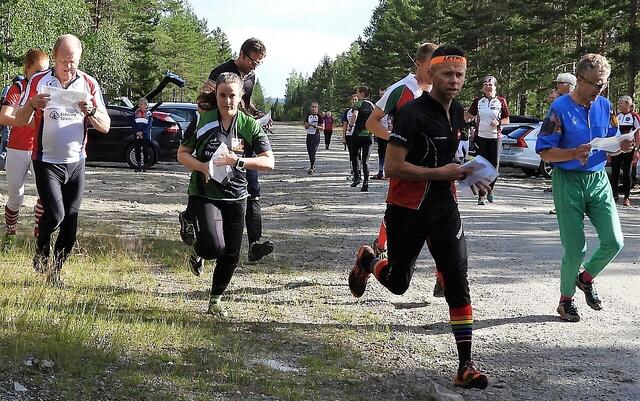 Best på den lengste løypa var Nina Smestad, Løten OL og Kenneth Bilstad, Vang OL. (Foto: Stein Arne Negård)