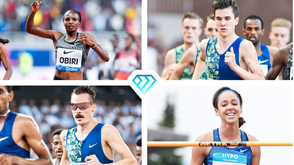 Tre brødre fra Norge er å se når stevnearrangøren i Monaco presenterer de største stjernene. (Faksimile: monaco.diamondleague.com)