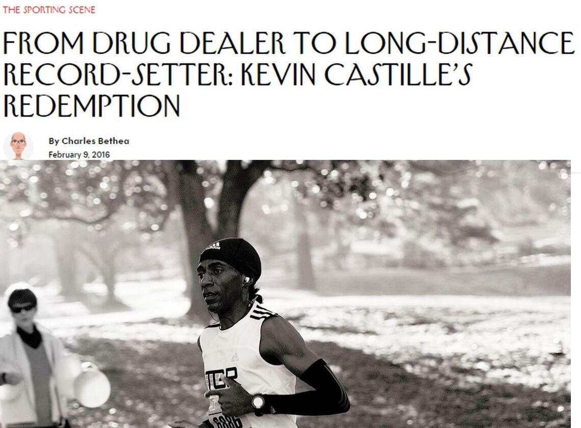 Kevin Castille var solskinnshistoria om narkotikalangeren som ble en av verdens beste veteranløpere - før han nå ble avslørt som juksemaker. (Faksimile: The New Yorker)