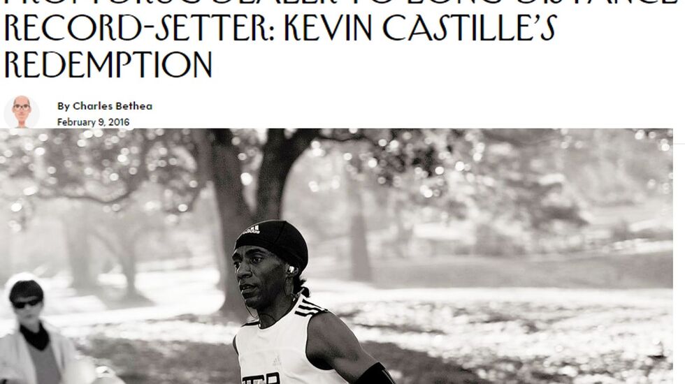 Kevin Castille var solskinnshistoria om narkotikalangeren som ble en av verdens beste veteranløpere - før han nå ble avslørt som juksemaker. (Faksimile: The New Yorker)