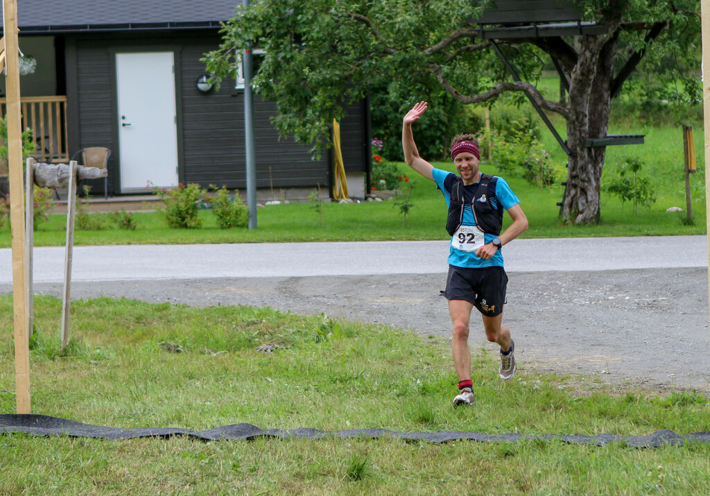 Stian Angermund, Varegg er suveren og setter ny løperekord. Foto: Jan Petter Venøy.