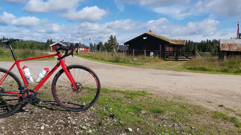 Pause i Sommerbirken ved Nysætra.