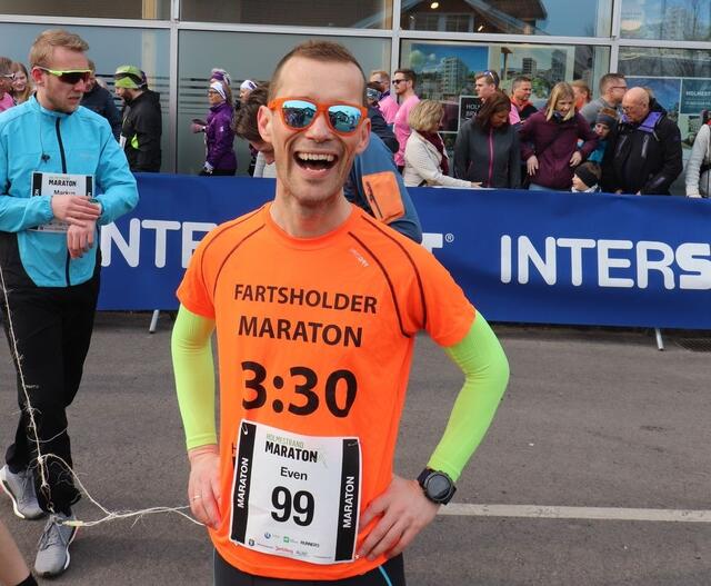 3:30 på maraton er en magisk grense for mange løpere. Dagens økt er hentet fra programmet for de som ønsker å underskride den tiden. (Foto: Geir-Einar Flåthen)
