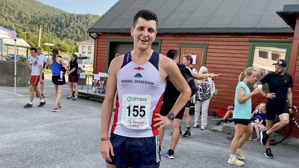Joachim Tranvåg fra Hareid var en kort tur hjemme og fikk med seg Ålesund Sommerkarusell