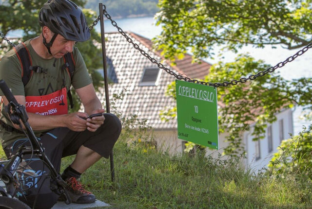 I multisportkonkurransen Opplev Oslo skal du i løpet av fem timer finne så mange poster som mulig innen en radius av 10 km fra Rådhusplassen. (Alle foto: arrangøren)