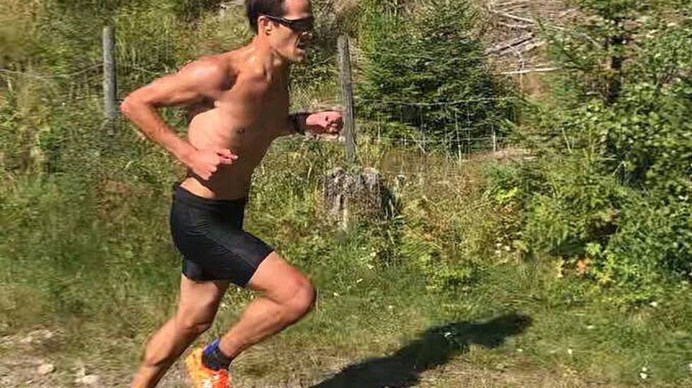 Kjartan Helland var raskest i Flømyrløpet. (Foto: Turid-Anne Dragset)