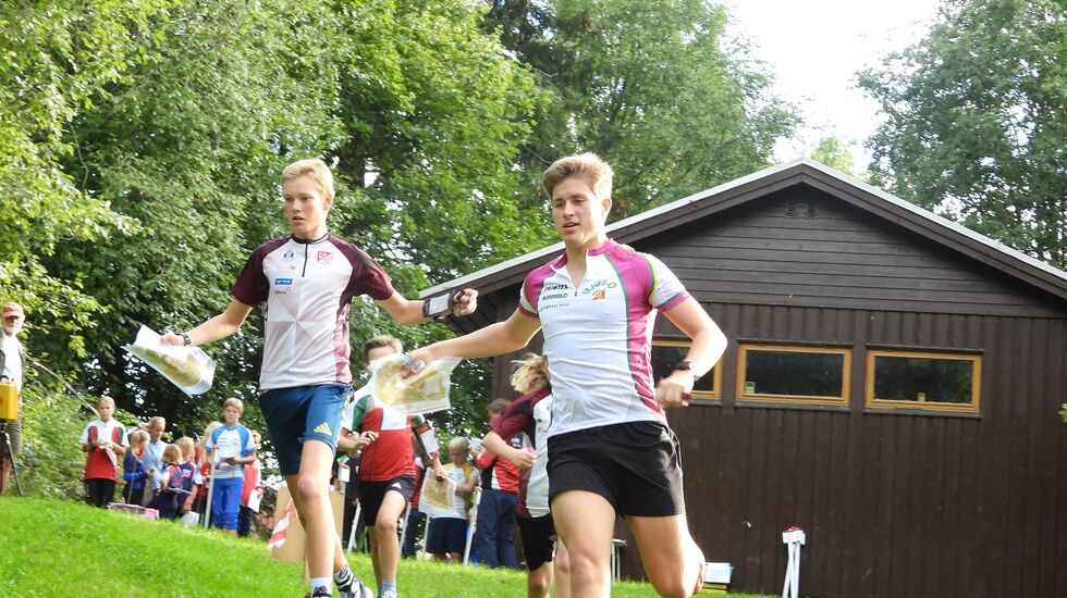 Stor fart ut fra start. (Foto: Stein Arne Negård)